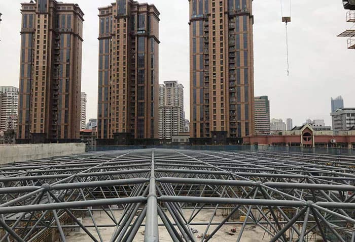 丰台螺栓球网架结构
